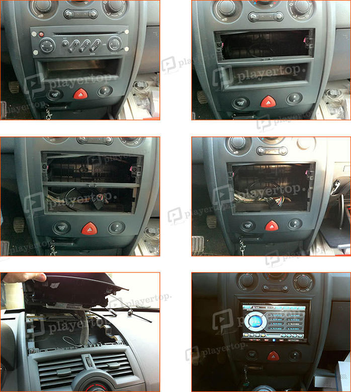 branchement autoradio renault megane 2006